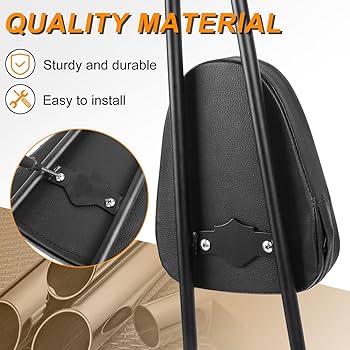 Amazon.com: AUFER Detachable Black Passenger Backrest Sissy
